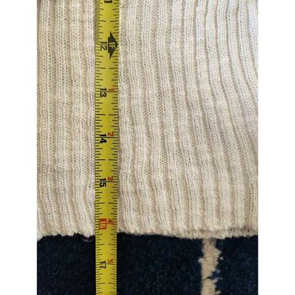 Women's Basic White Stretchy Tank Top M - Picture 5 of 6